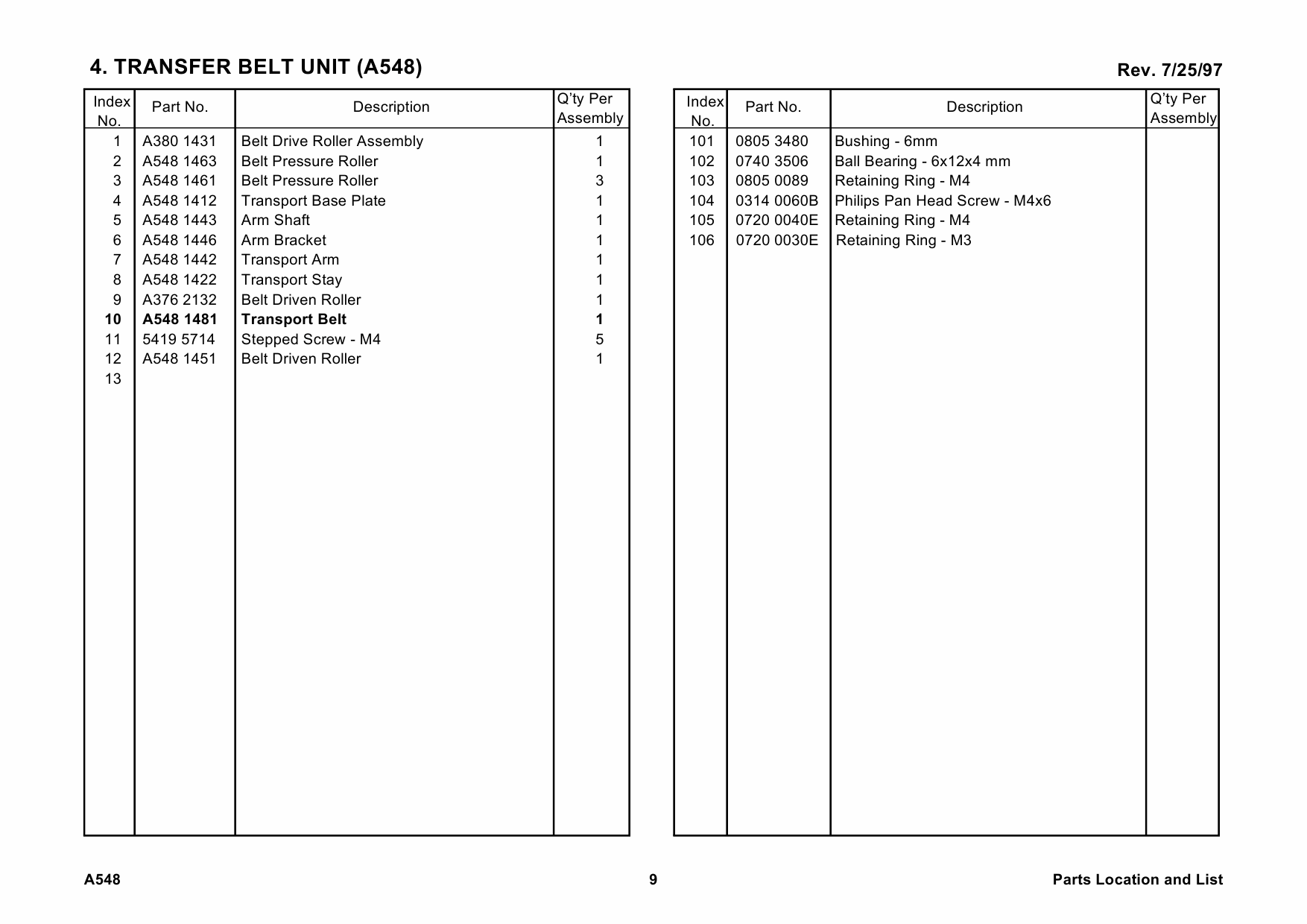 RICOH Options A548 AUTO-REVERSE-DOCUMENT-FEEDER Parts Catalog PDF download-5